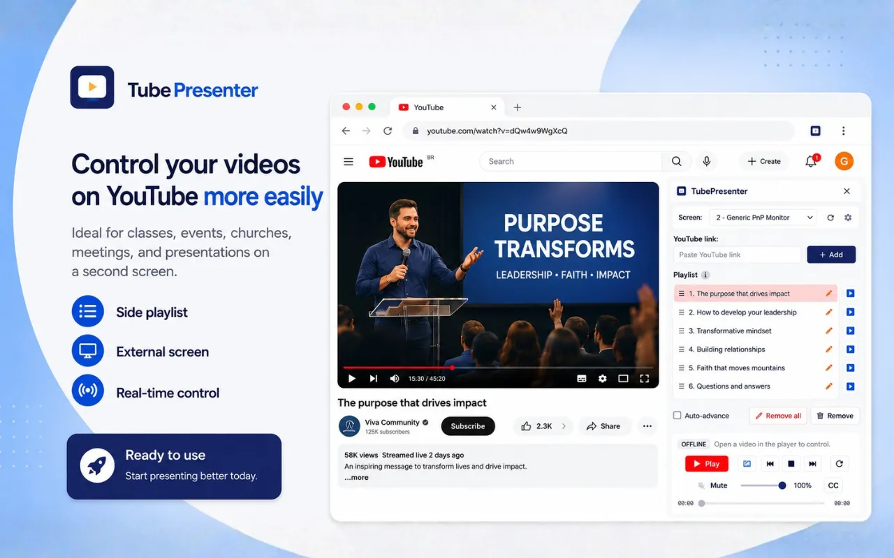Control videos with ease