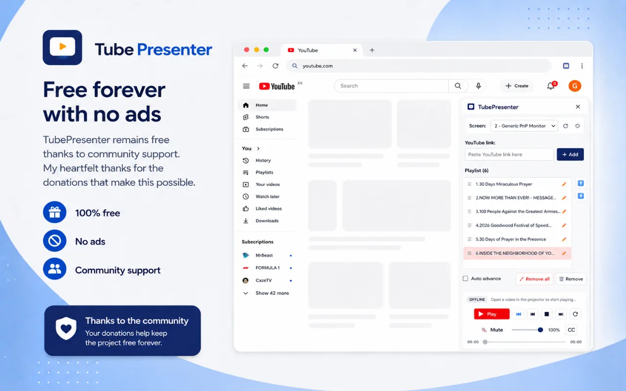 Free forever and ad-free